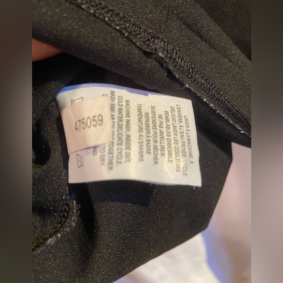 Reitmans Long-Sleeve Knitted Blouse with Shirt Collar - Black - Picture 4 of 7